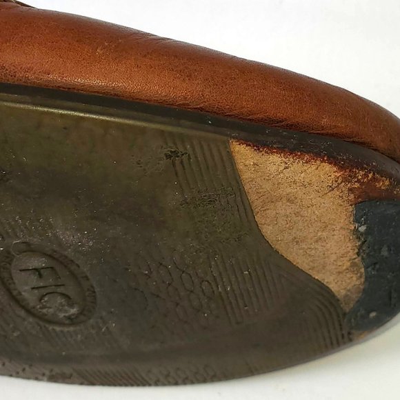 Genuine Johnston & Murphy Leather Brown Mens US 11.5 Woven Tassel Loafers Shoes main image 9